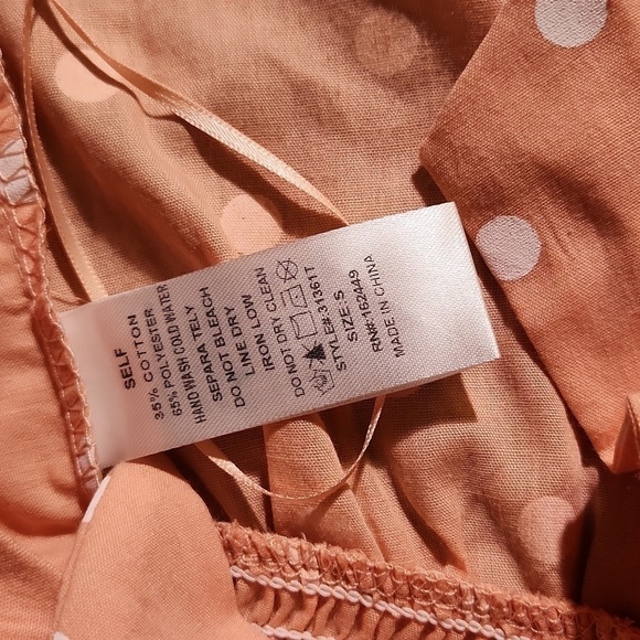 MILK & Honey Women's Polka Dot Halter Top - Picture 6 of 6